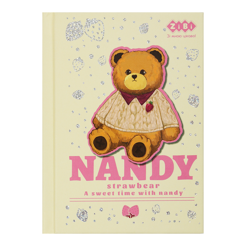 Блокнот BEAR TOY, А6, 64 арк., клітинка, тв. обл., мат. ламін.+лак, бежевий, KIDS Line, ZB.12721-28 Блокнот BEAR TOY, А6, 64 арк., клітинка, тв. обл., мат. ламін.+лак, бежевий, KIDS Line, ZB.12721-28