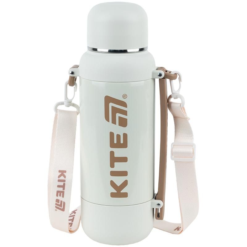 Термос 1200 мл, бежевий, K25-1225-2 Kite