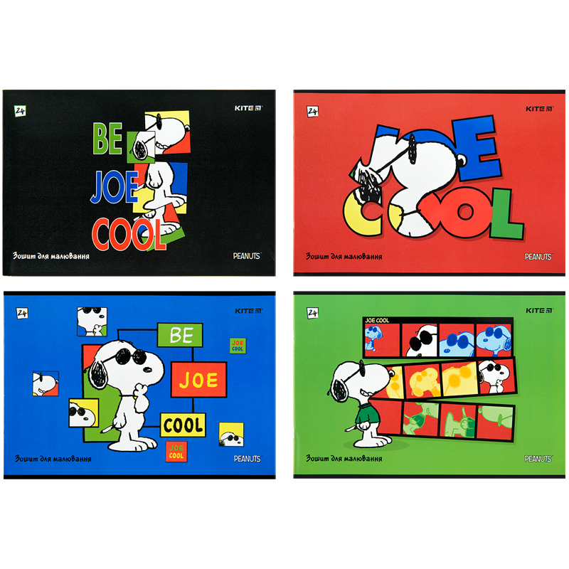 2JSB3☆SNOOPY Придбати Зошит для малювання, 24 арк., скоба, гібр. лак + УФ