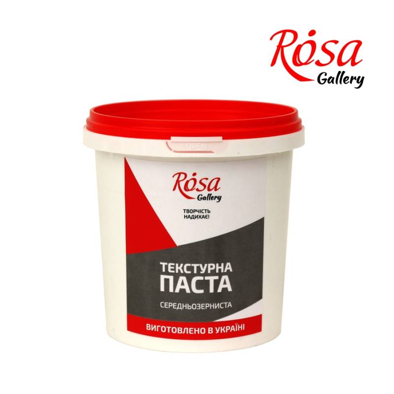 Текстурна паста середньозерниста 500мл, ROSA Gallery 