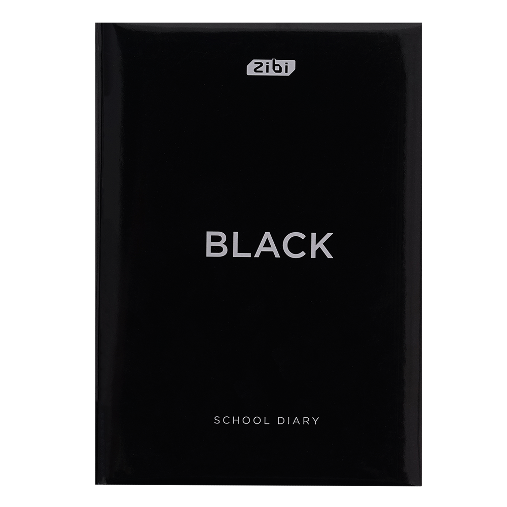 Щоденник шкільний BLACK, В5, 48арк, тверд. обкл. 