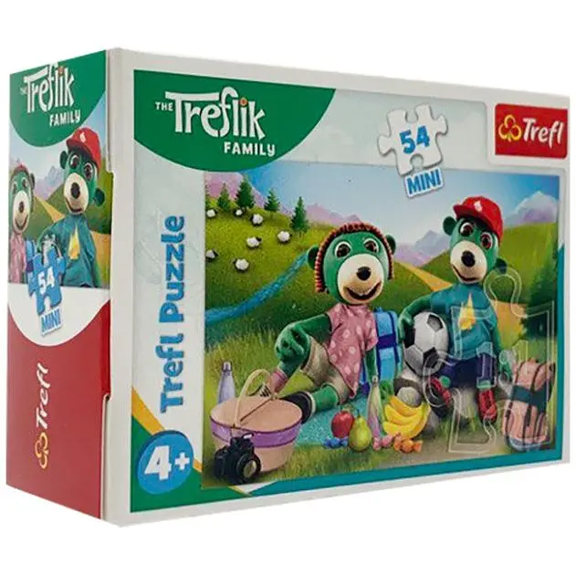 Пазли Trefl Пікнік / Сім'я Трефликів 54 елементів 20х13 см. 19754