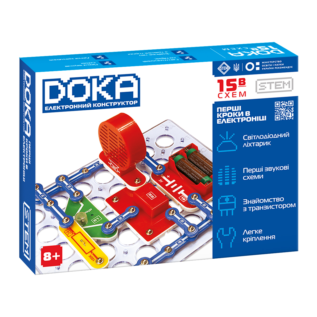 Конструктор електронний DOKA 