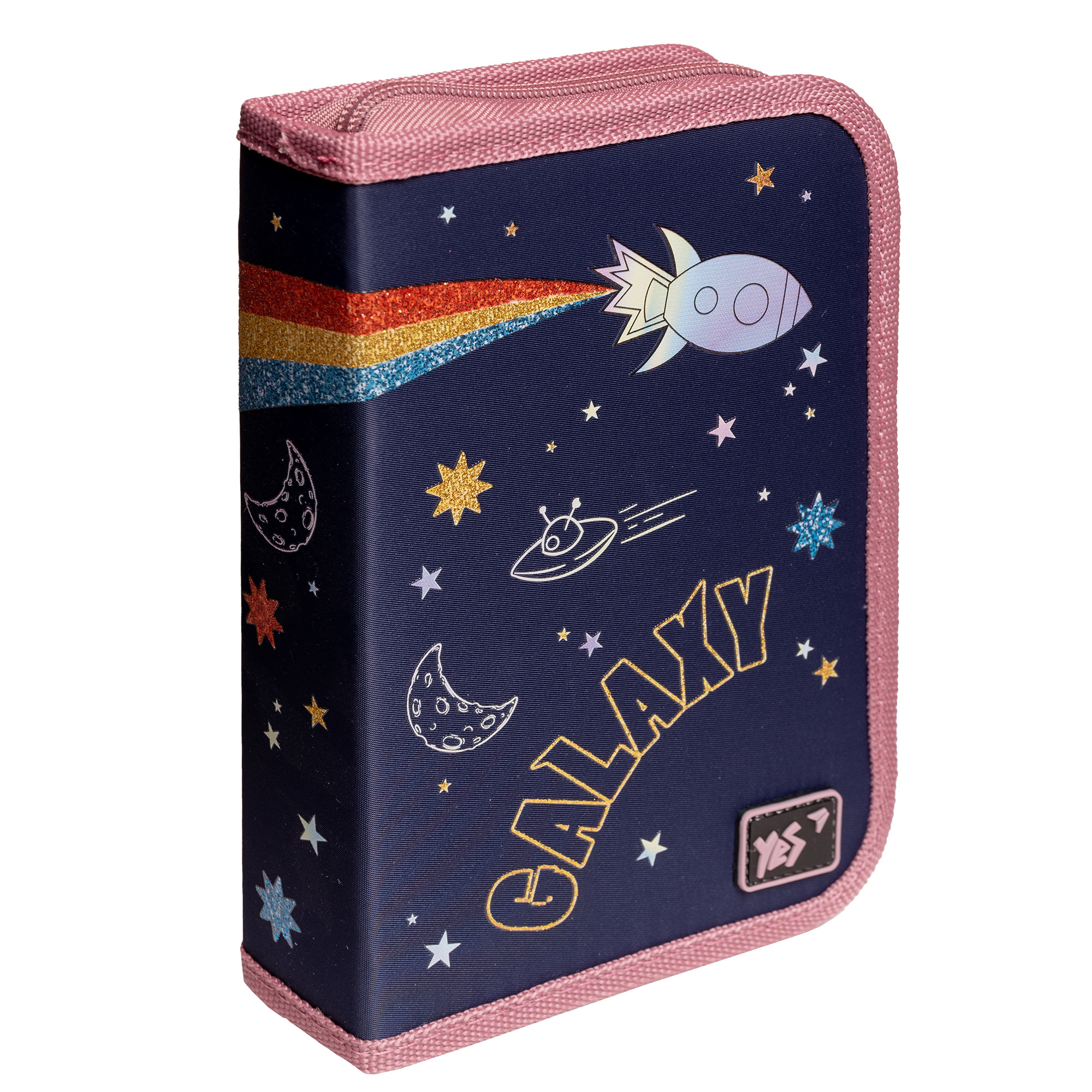 Пенал твердий YES одинарний з двома клапанами HP-04 Cosmos 533122