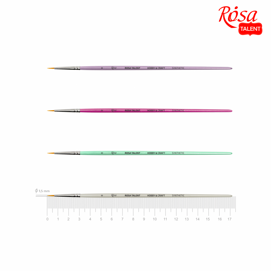 Синтетика кругла ДЛЯ ДЕКОРУ, HOBBY & CRAFT, 0, к.р. ROSA Talent