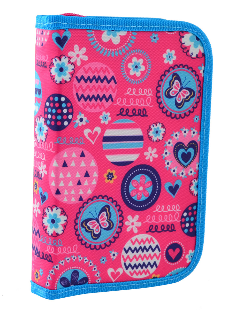 Пенал твердий Smart одинарний з двома клапанами HP-04 Bright fantasy 532032 