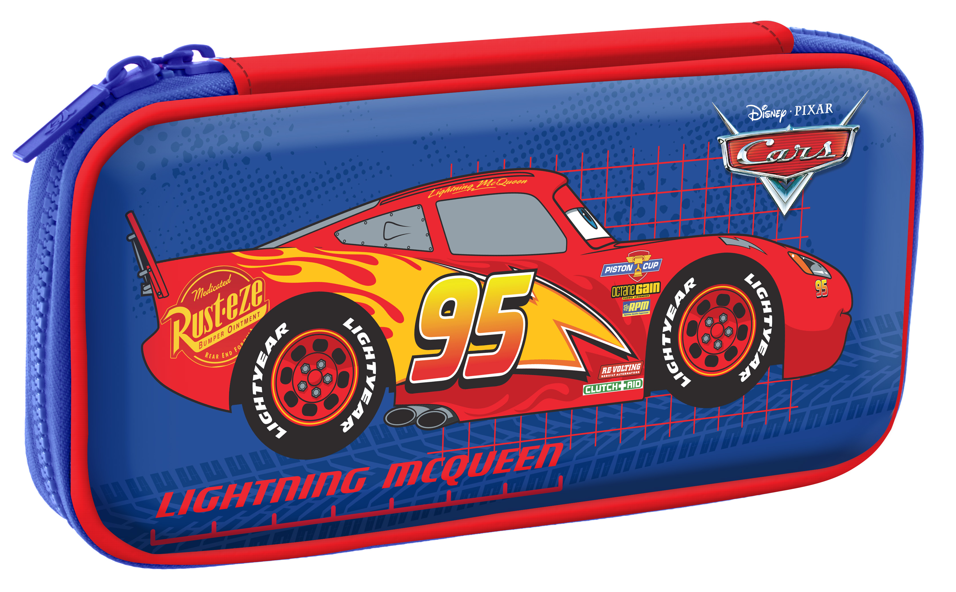 Пенал твердий пластик 3-D HP-07 Cars 22.5*5*10см., 532329 YES