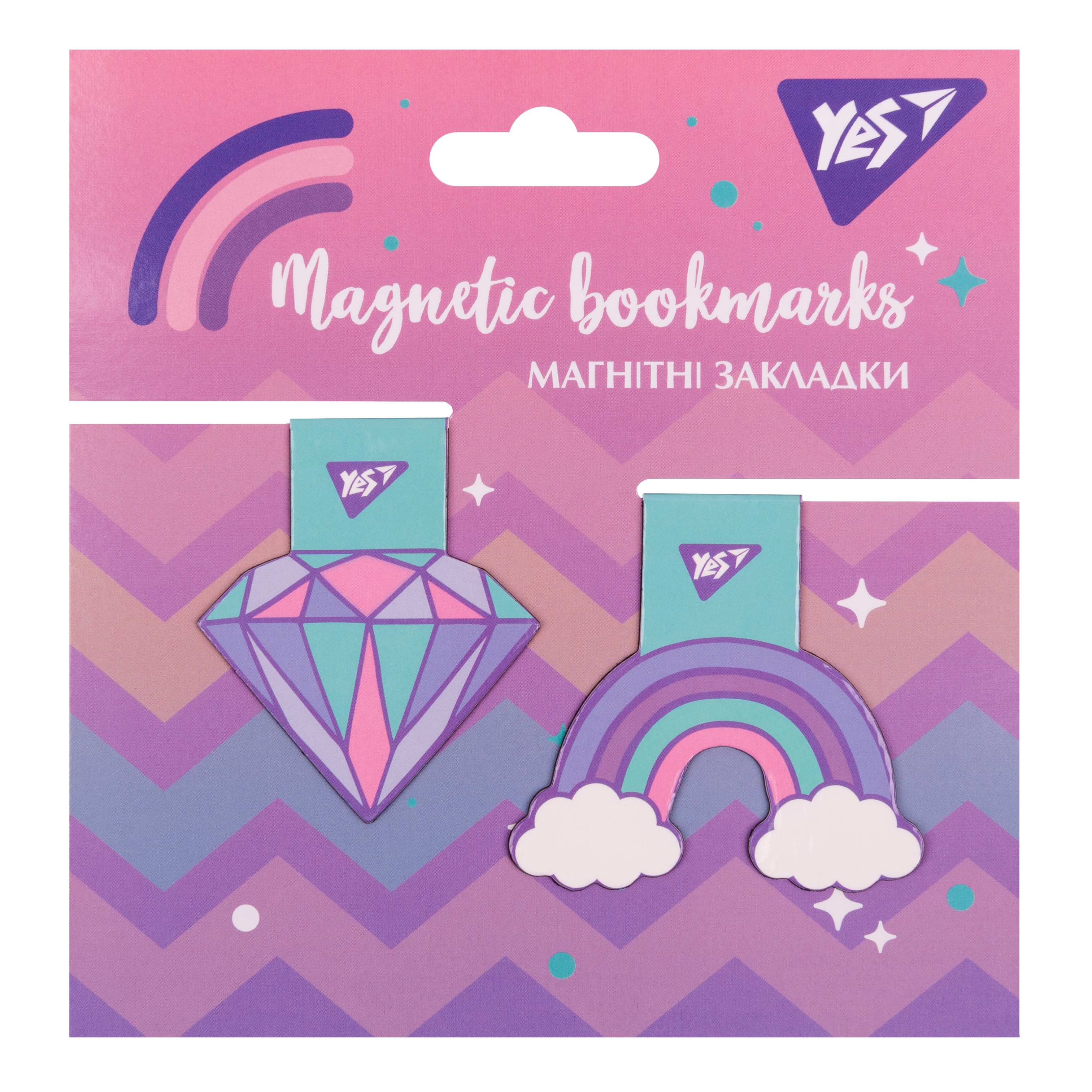 Закладки магнітні YES 