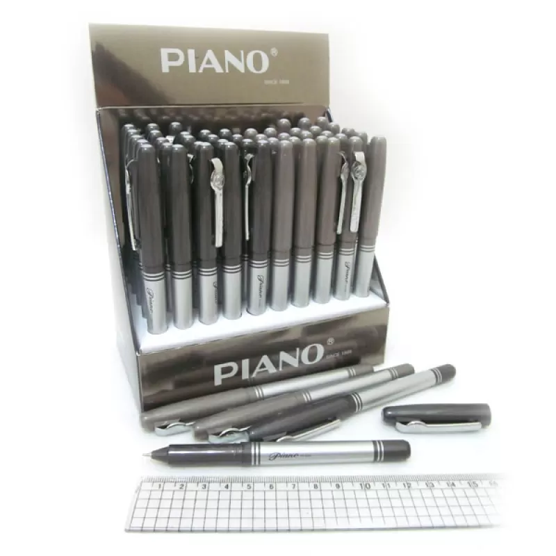 Ручка масляна Piano , 0,7 мм. синя, РТ-253