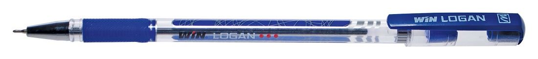 Ручка куль/масл., 0.7мм, синя, Logan Win