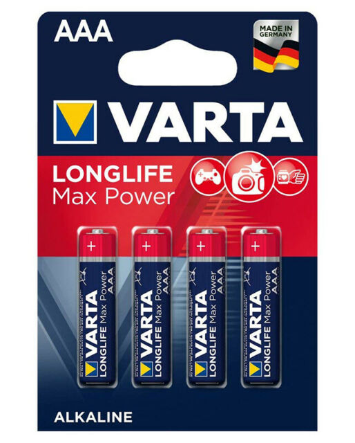 Елемент живлення Varta AAA-LR03 1.5V longlife Max Power
