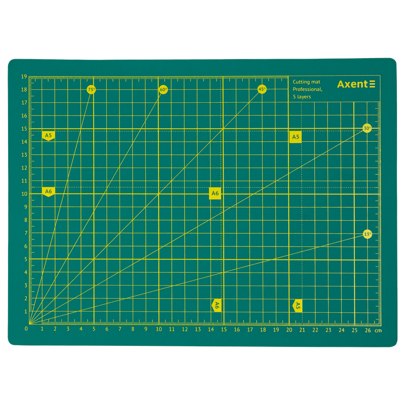 Килимок самовідновлювальний для різання, А4, Pro п'ятишаровий 7907-A