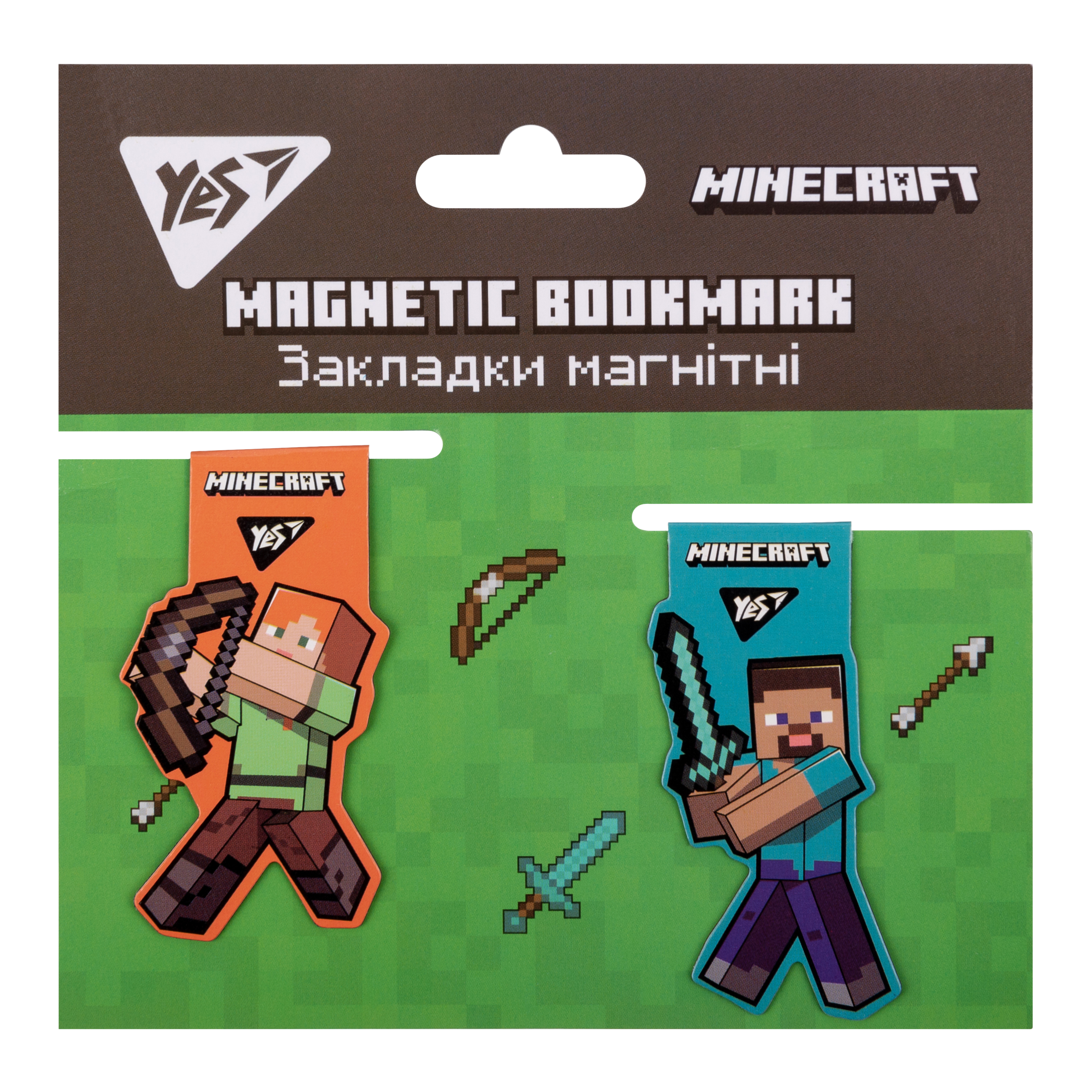 Закладки магнітні YES 