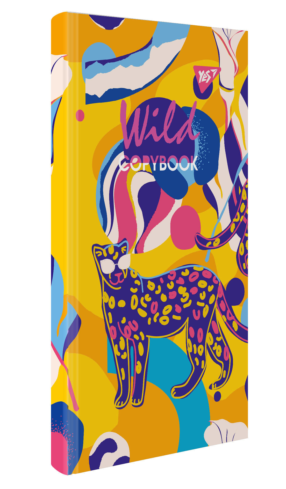 Блокнот 100*200мм. 64арк. кліт., неон + лам.софт-тач 