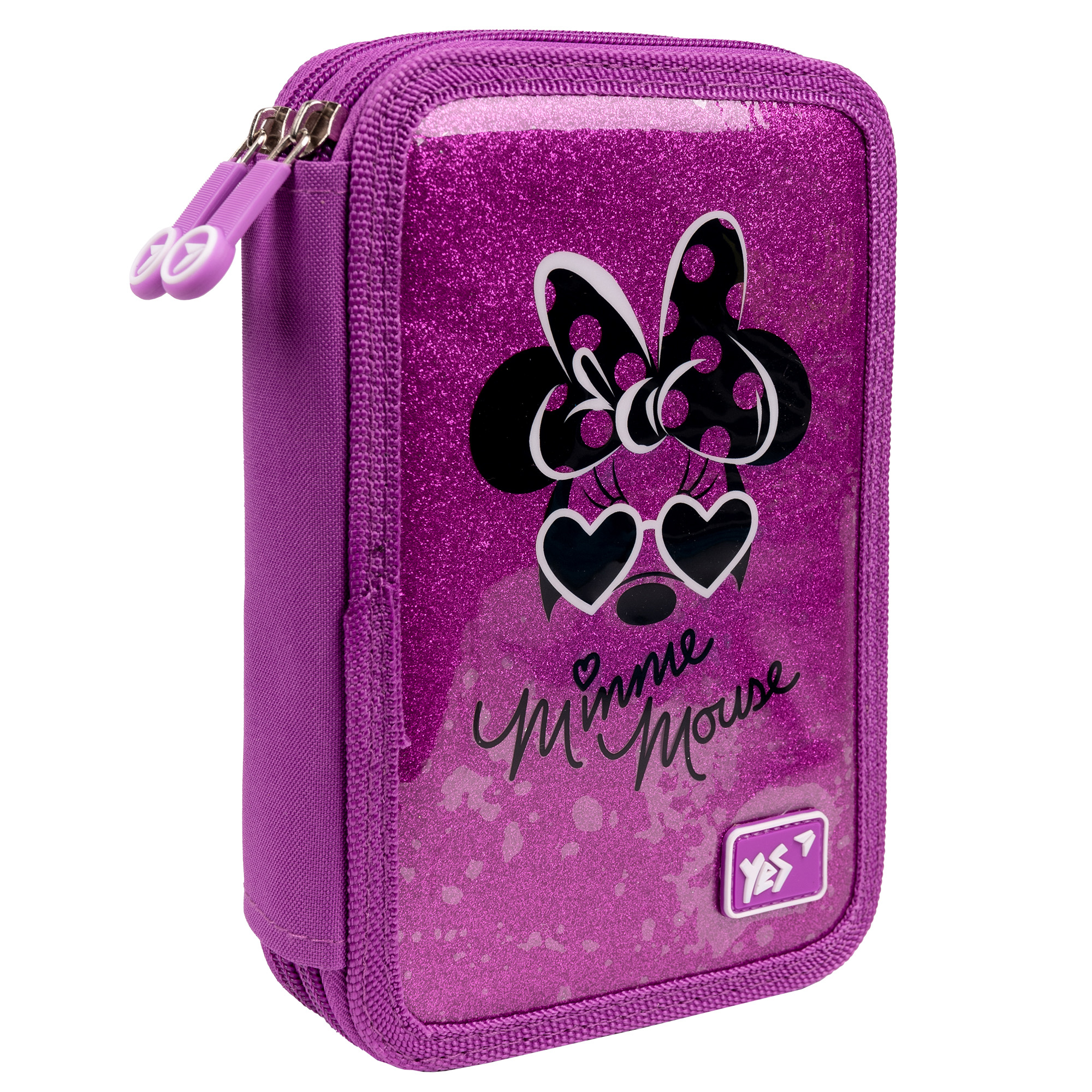 Пенал твердий YES подвійний HP-01 Minnie Mouse 533102 Пенал твердий YES подвійний HP-01 Minnie Mouse 533102