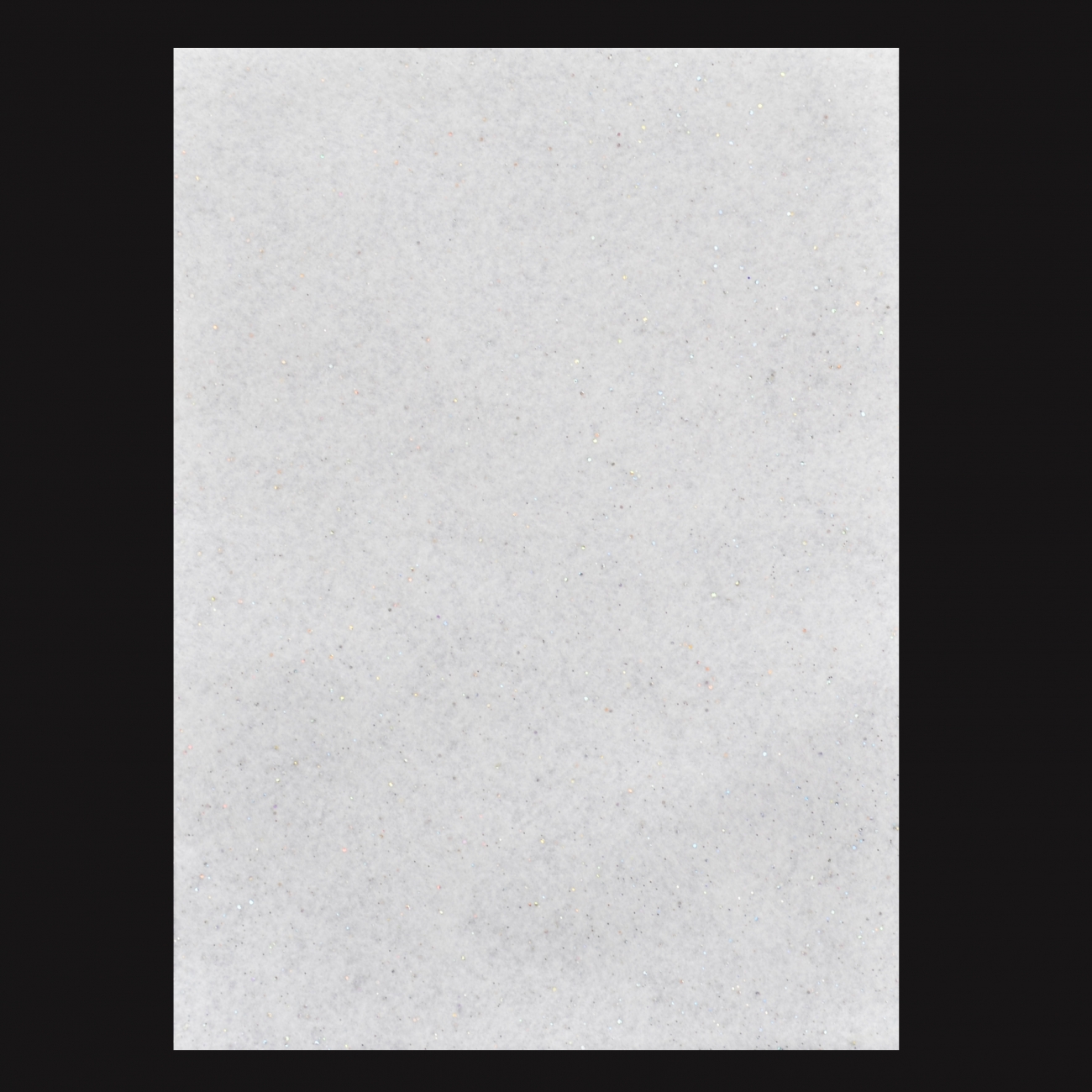 Фетр Santi м'який з гліттером, білий, 21*30см., (ціна за 1 шт.) 741455