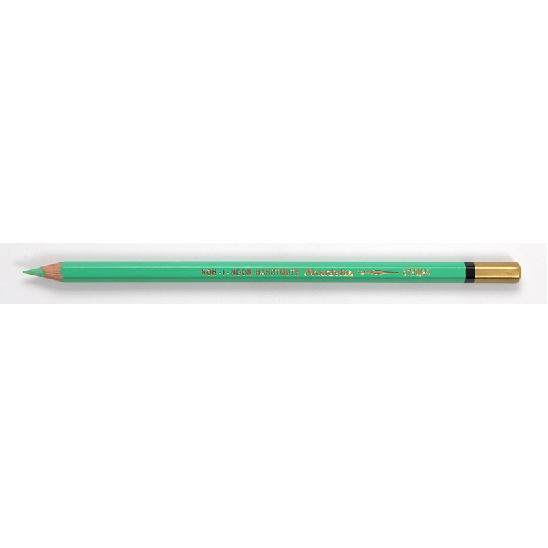 Олiвець акварельний MONDELUZ горошковий зелений, 3720/24 Koh-i-noor
