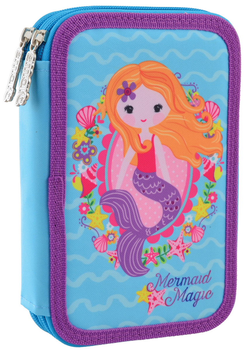 Пенал твердий Smart подвійний HP-01 Mermaid 532242