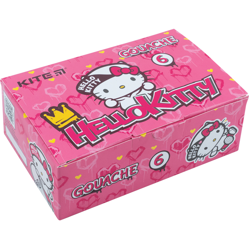 Фарби гуашеві, 6 кол., 20мл Hello kitty HK22-062 Kite