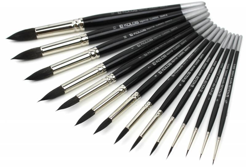 Білка кругла, Classic 3049R, № 00, к.р. пензель KOLOS