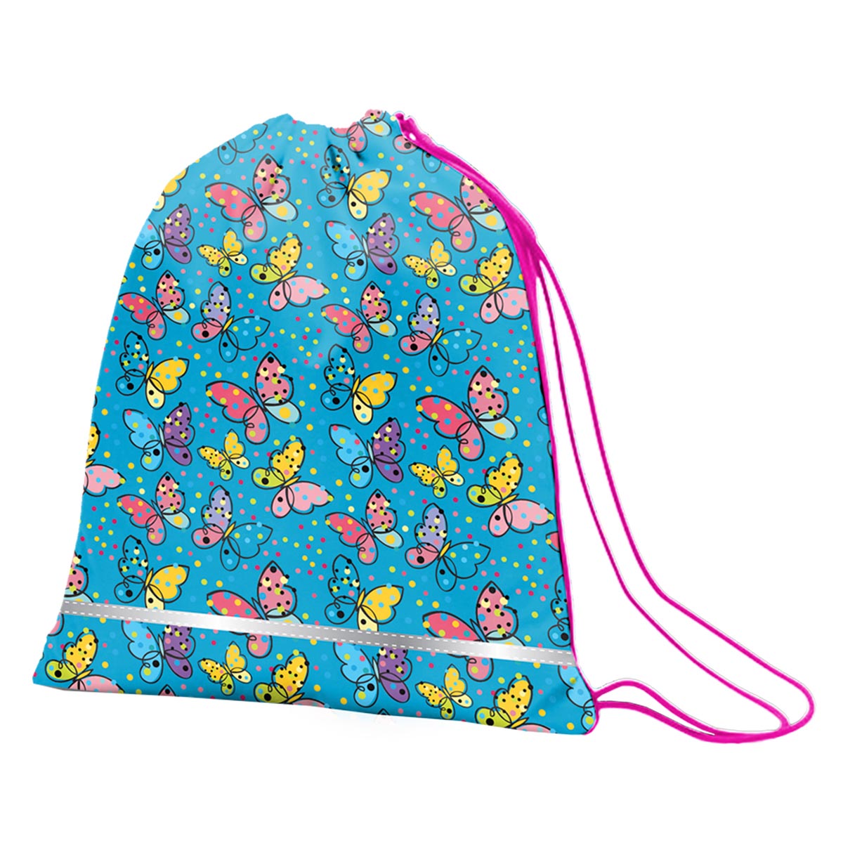 Сумка для взуття Smart SB-01 Bright butterfliesl, блакитний 556290