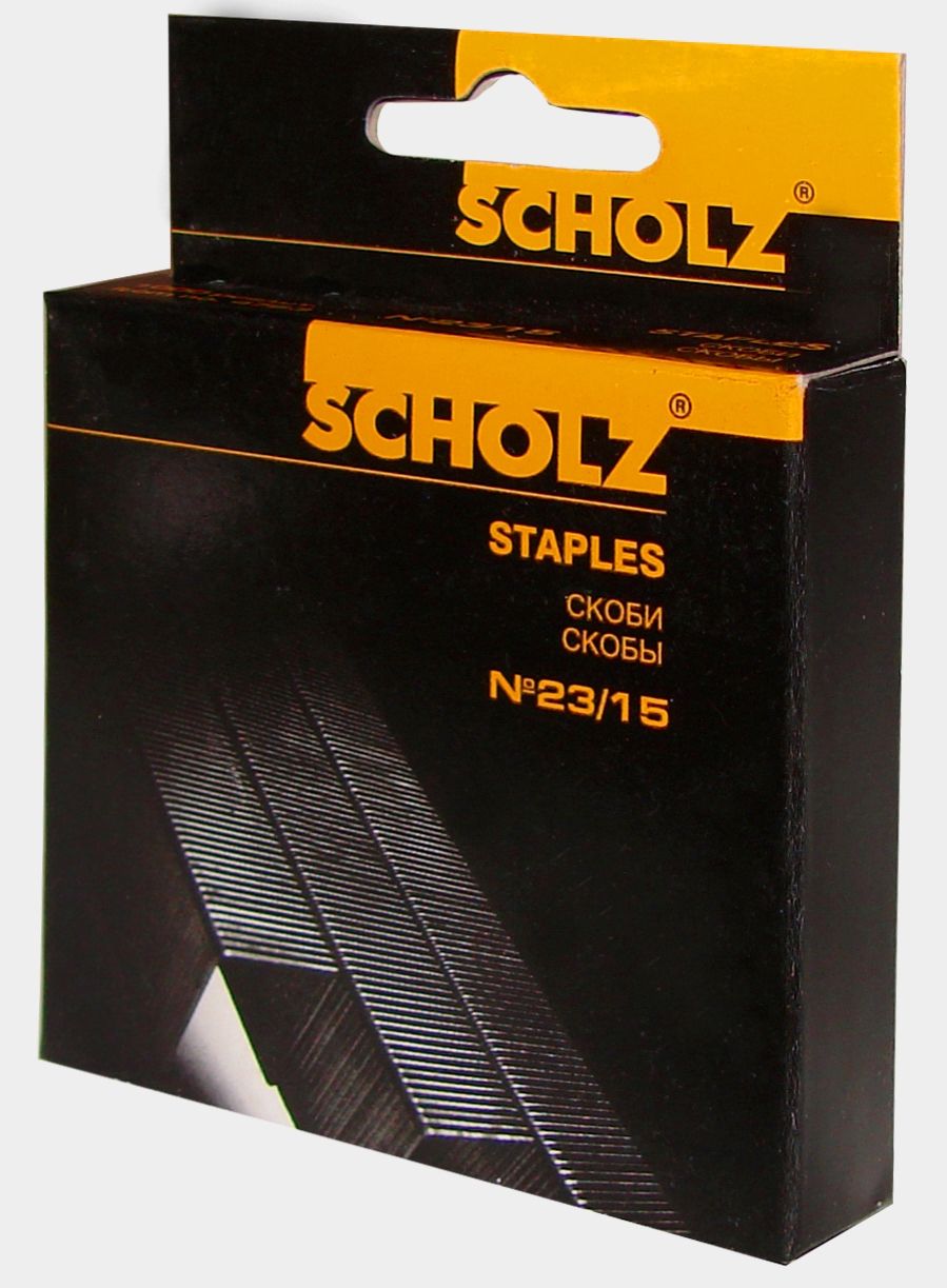 Скоби 23/15, 1000 шт., 4763, Scholz