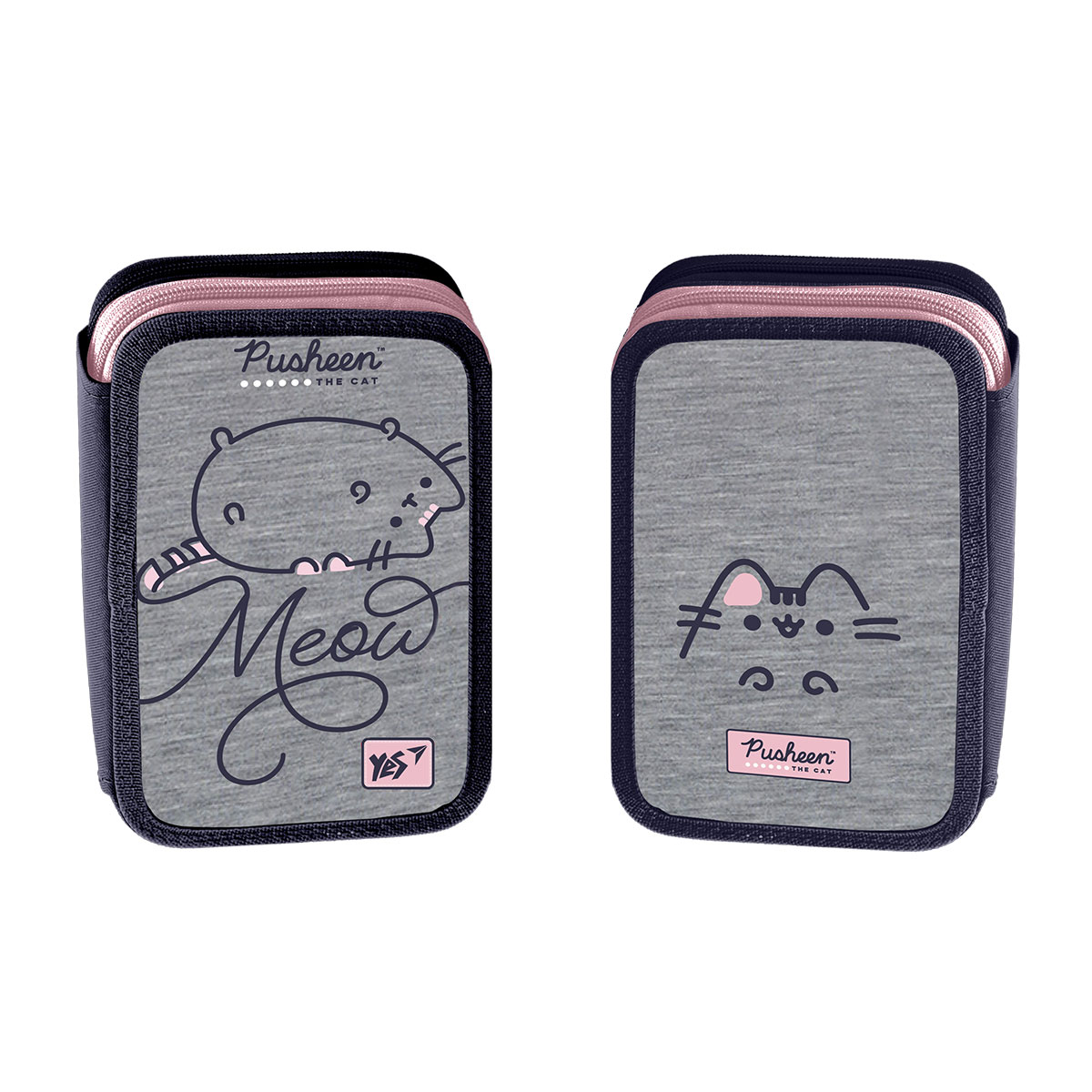Пенал твердий YES подвійний HP-01 Pusheen 533106