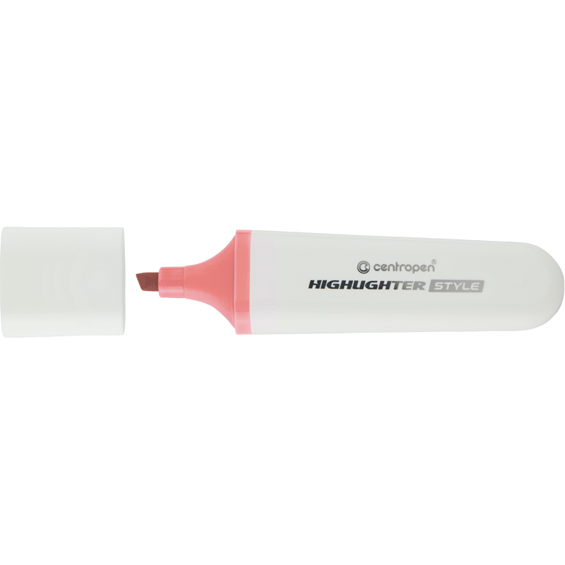 Маркер Highlighter Style 6252 1-4,6 мм клиноп. пастел. рожевий, Centropen