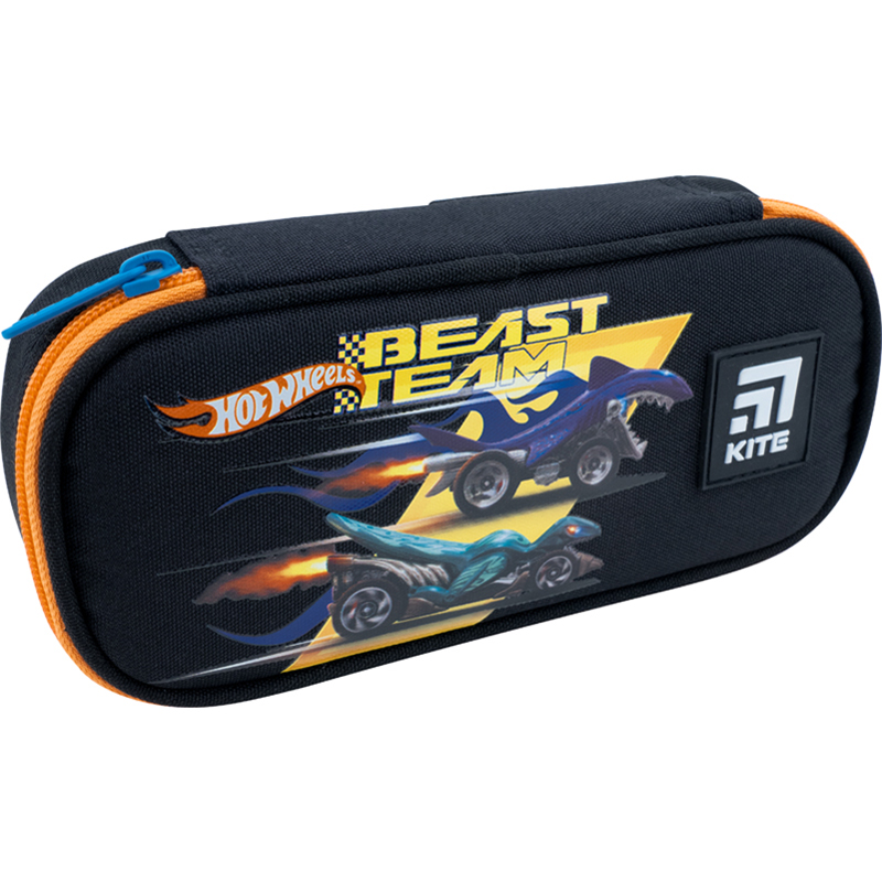 Придбати Пенал м'який Kite HW22-662-2 Hot Wheels за вигідною ціною