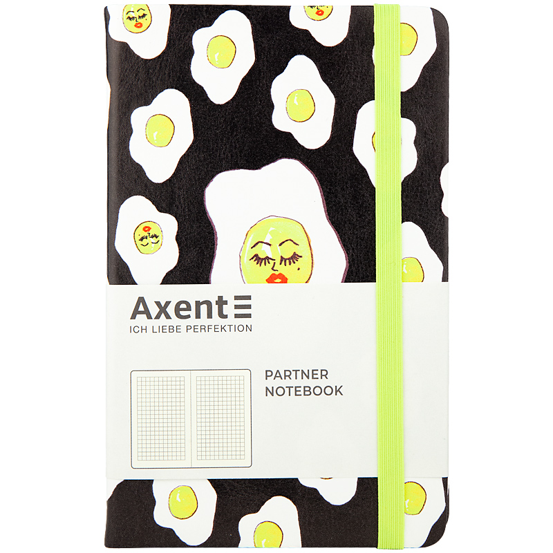 Книга записна Partner BBH, 125*195, 96арк, кліт, Eggs 8210-01-A