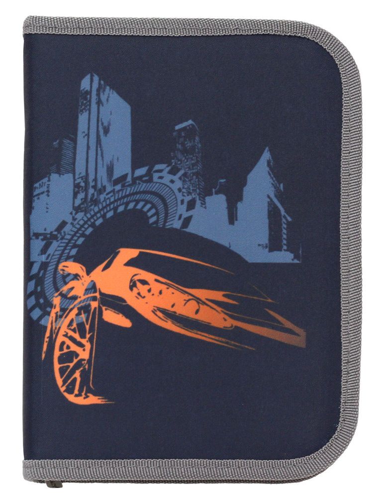 Пенал 1-яр з 2відв., пустий, Urban Car, 210/70D PL, 22220C, CLASS