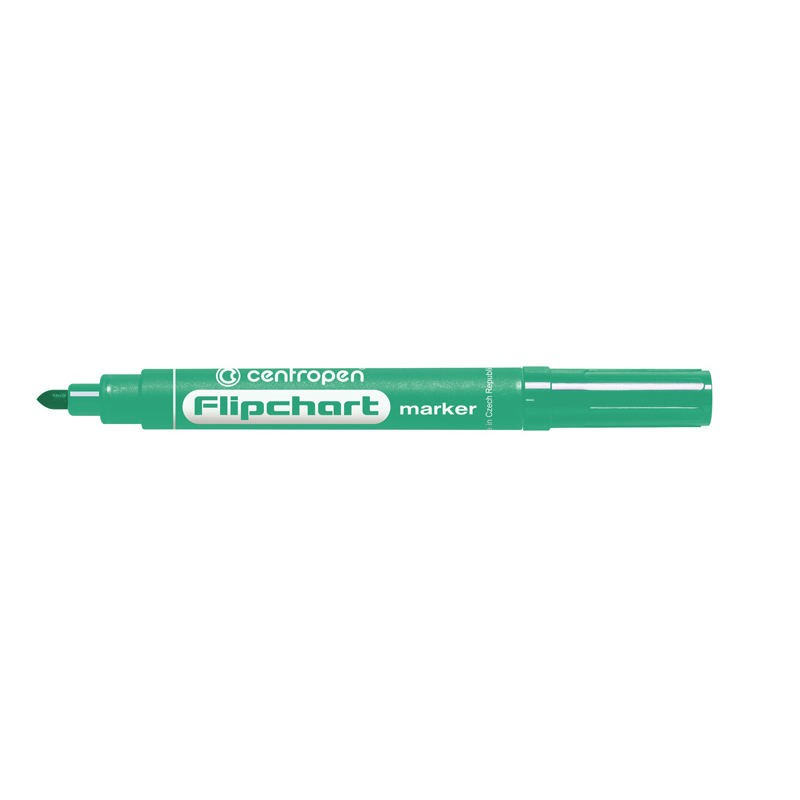 Маркер Flipchart 8550 2,5мм круглий зелений, Centropen
