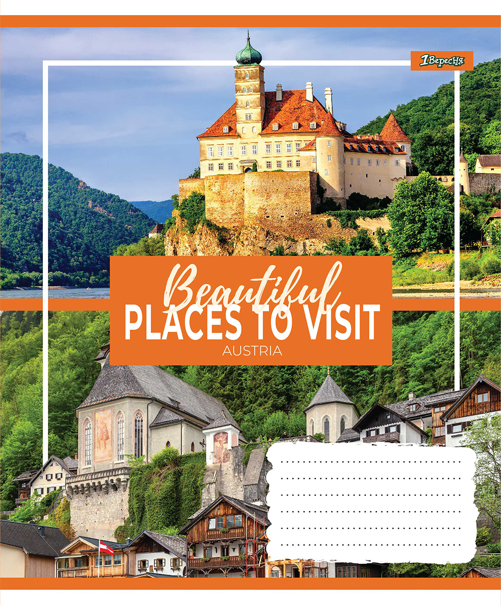 Зошит А5/48 арк кліт 1В Small towns, 765994